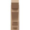 Ekena Millwork 6-in W x 18-in D x 18-in H Balboa Slat Rough Cedar Woodgrain TimberThane Outlooker, Primed Tan OUTUR060X18X18BOA24RCPR - alternate 5